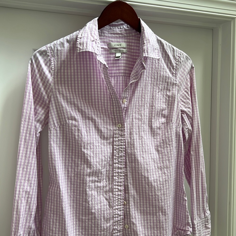 J Crew - collar/ button down/ dress suit shirt - XS